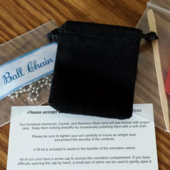 BEAUTIFUL SET OF 10 GONE FISHIN' CREMATION NECKLACES, Memorial Jewelry - Picture 2 of 6